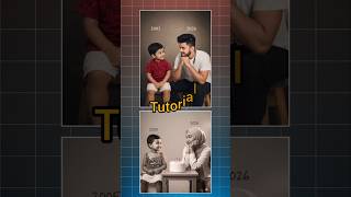 Trending Ai Photo Edit 🔥 Childhood Vs Present Look Tutorial | Birthday Trend Instagram Post
