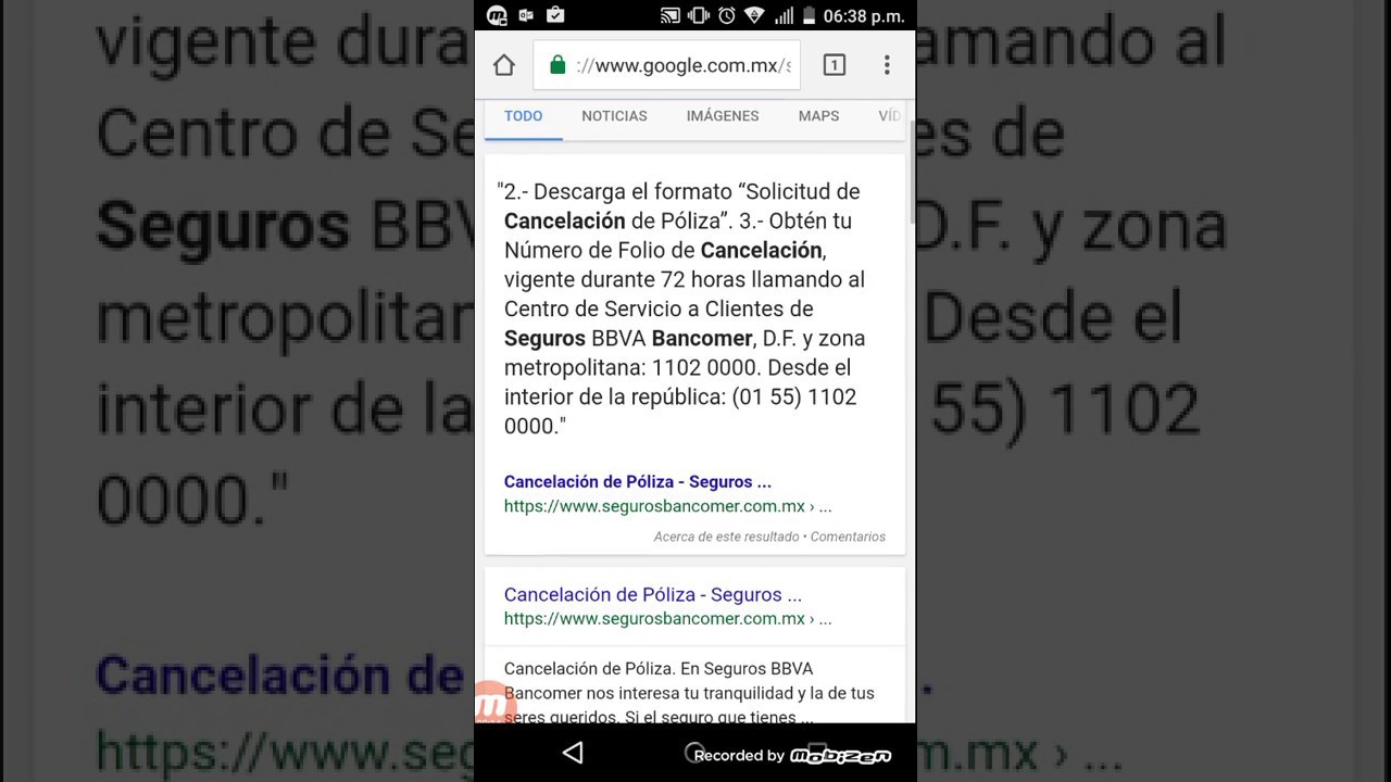 Dar de baja seguro bancomer - YouTube