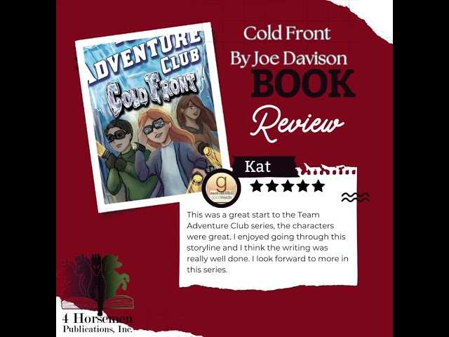 Book Review Team Adventure: Cold Front By Joe Davison class=