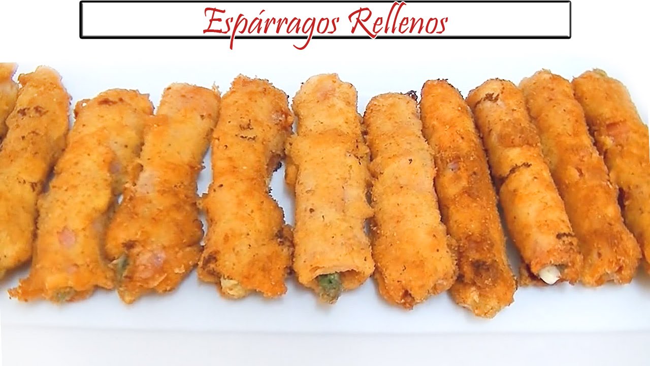 Espárragos Rellenos | Receta de Cocina en Familia