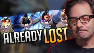 Losing in The Hero Selection Screen | Overwatch