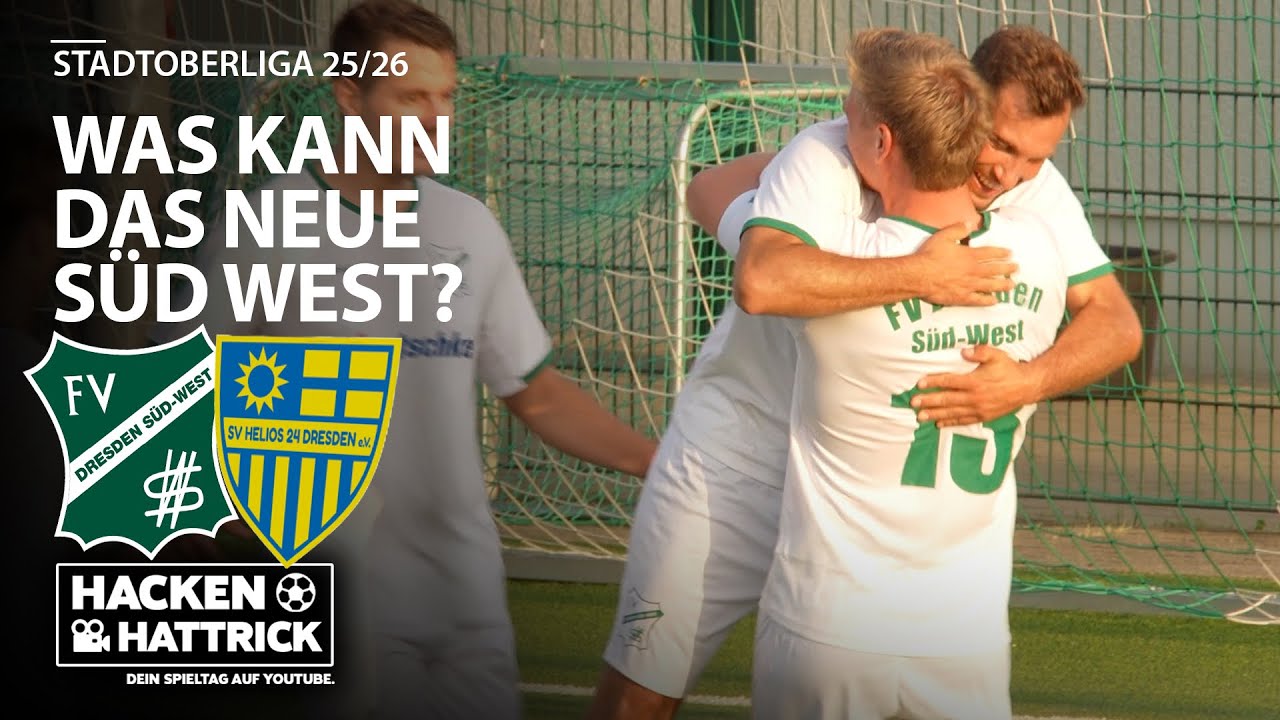 FV DRESDEN SÜD-WEST vs SV HELIOS 24 DRESDEN I STADTOBERLIGA AUFTAKTSPIEL