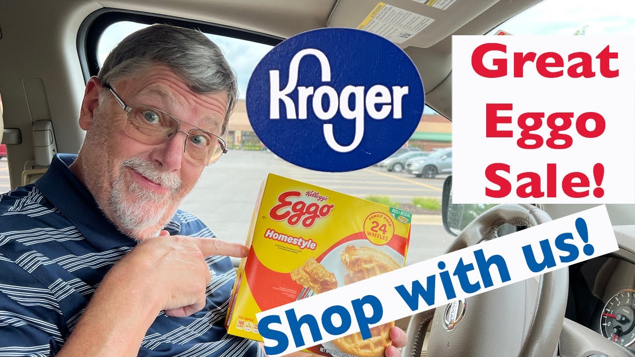 What a SALE! EGGOs! What you should buy at KROGER this week! SHOP WITH