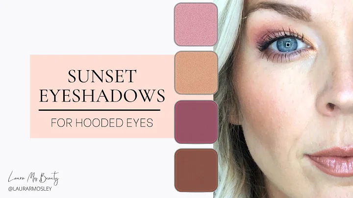 Sunset Eyeshadow Tutorial on Hooded Eyes