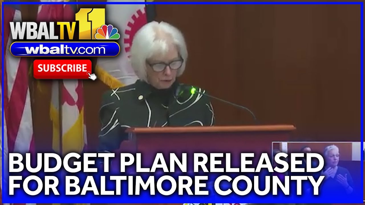 Baltimore County executive releases budget plan - YouTube