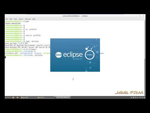 Eclipse Oxygen Installation in Debian 9.3