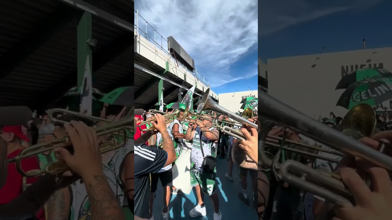 + de 12 horas de cancha. Dándole color a la tribuna. La Avenida / La Gloriosa Banda de Chicago 