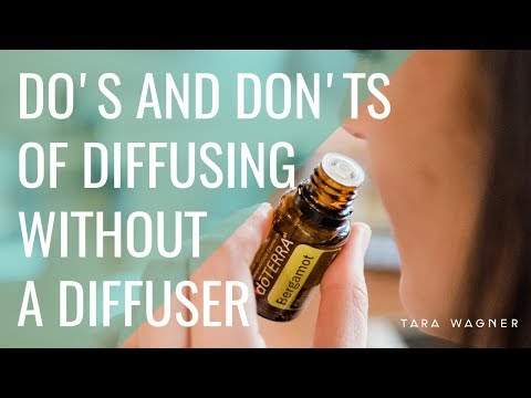 How to Diffuse Essential Oils Without a Diffuser (video) - Healthy Huemans