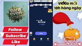   Kiếm tiền chẵn : ARROW TORICH  Cách mình rút tiền xanh 250k thành công trải nghiệm thực tế nhất. screenshot 5