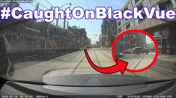 T-Bone Crash At Intersection #CaughtOnBlackVue Rear Cam
