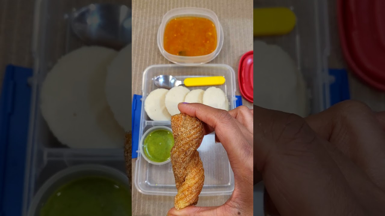 Idly Sambhar lunchbox | Tiffin recipes 