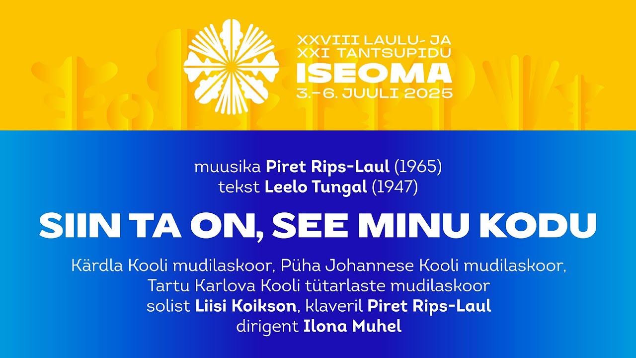 Siin ta on, see minu kodu