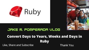 Convert Days to Years, Weeks and Days in Ruby