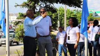 UN Flag Raising 2015