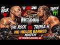 WWE 2K26 - The Rock vs. Triple H - No Holds Barred Match at WrestleMania 31