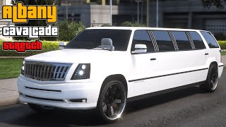 Albany Cavalcade Stretch (Cadillac Escalade Limo) | GTA V Lore Friendly Car Mods | PC