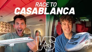 Africa's Only HIGH-SPEED TRAIN vs Royal Air Maroc | Race Through Morocco