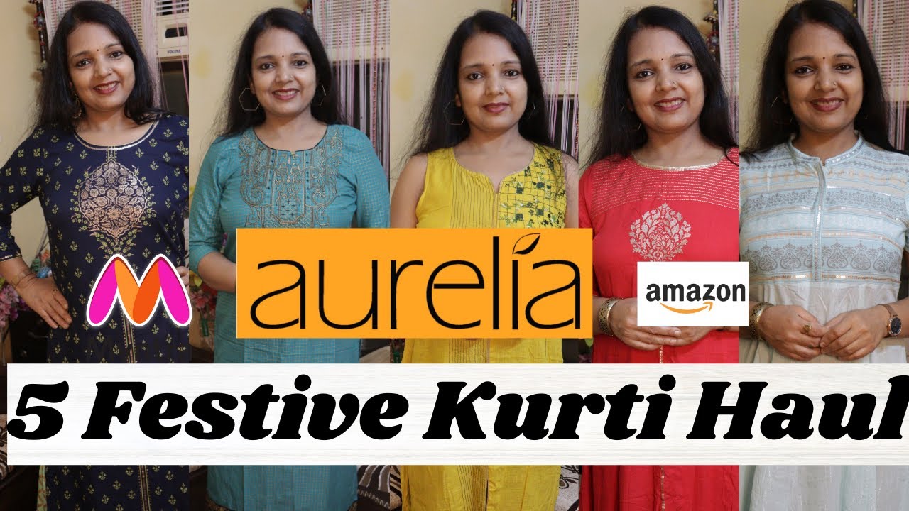 Amazon.com: aurelia Women's Orange Round Neck Yarn-dyed Kurta-Small :  Clothing, Shoes & Jewelry