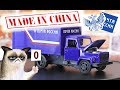 🚗 Моделька ГАЗ 3307 фургон Почта России - Сделанный в Китае !!! 😀