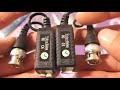 GEARBEST - BNC Male Connector Video Balun 05P - Black