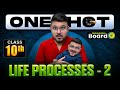 Life Processes In Living Organisms Part 2 ONE SHOT SSC Class 10 Maharashtra Board Science 2