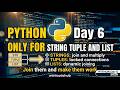 Day 6 (Python String & List Concatenation: Build Dynamic Text) #python #concatenation #minicodehub