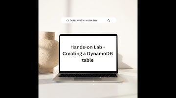 Hands-on Lab | Creating DynamoDB table for absolute beginners
