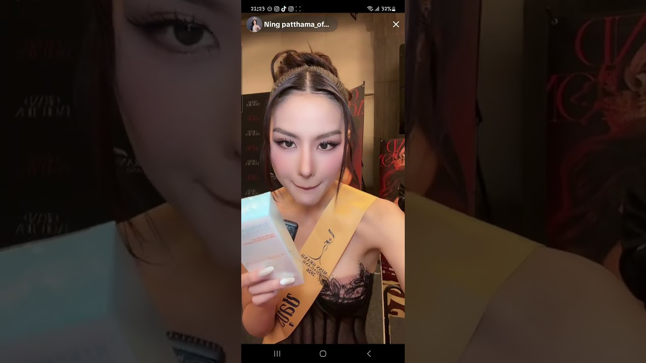 หนิง ปัทมา (2/3/69) Live tiktok เข้ากอง Day 2-2 ทำแคมเปญเล่นMV