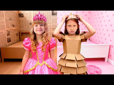 Kids Learn Sharing in Poor vs Rich Girl Story