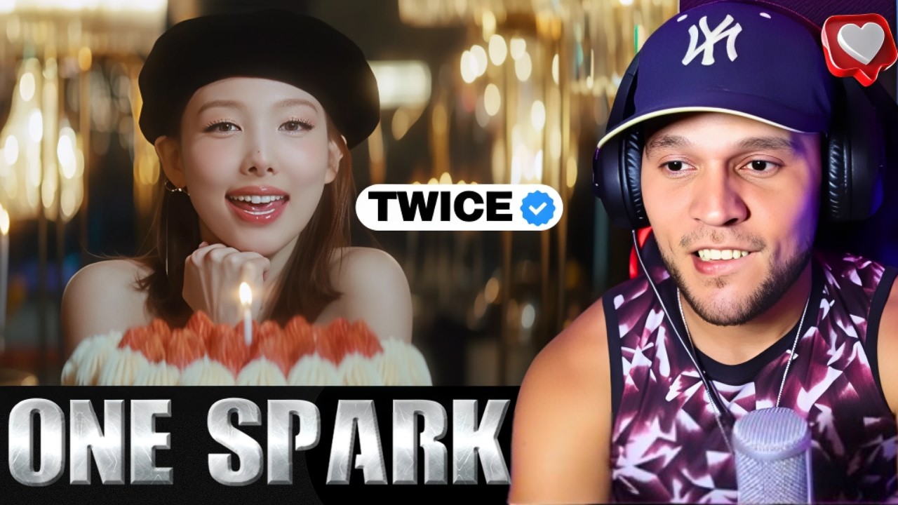 CEÉLE REACCIONA TWICE - ONE SPARK MV