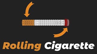 Let's Make Powerful Rolling Cigarette , with HTML & CSS only !!!