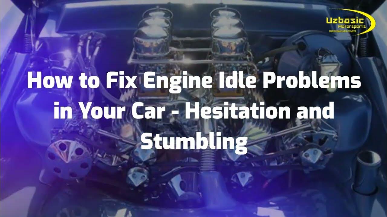 How to Fix Idling Hesitation and Stumbling - Normally Aspirated