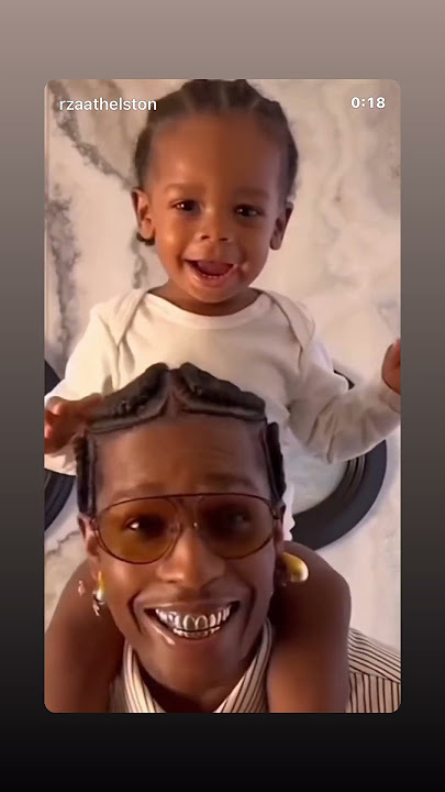 ASAP Rocky’s Adorable Dad Moment: Brushing Teeth with His Son Rza!