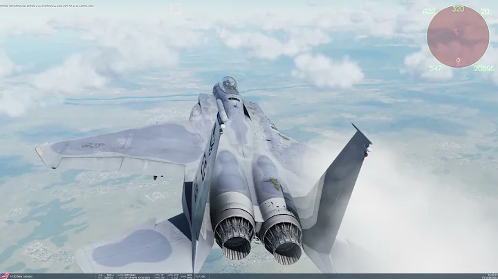 DCS F-15C : Bomber intercept :