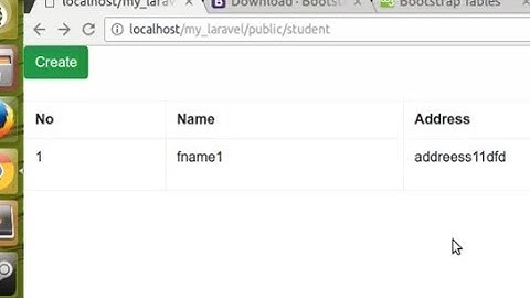 Laravel 5.4 Tutorial - How to using bootstrap v4 beta in laravel framework [part 4]