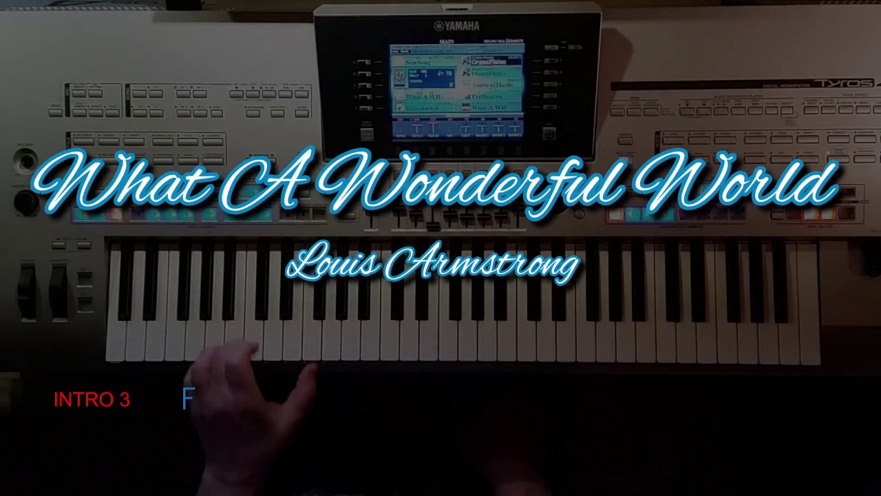 What A Wonderful World - Louis Armstrong, Intrumental Cover, gespielt mit Titelbezogenem Style ...