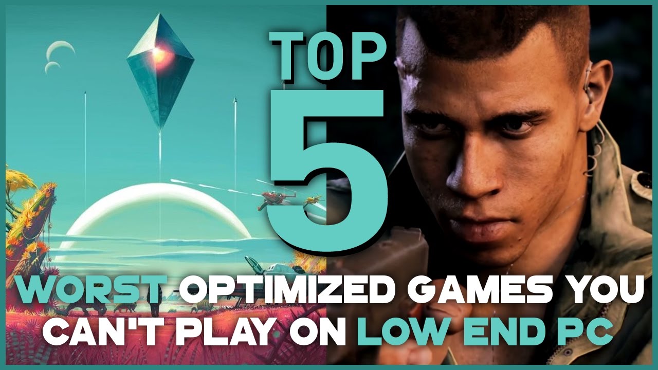 TOP 5 PC Games You Can't Play on a Low End PC