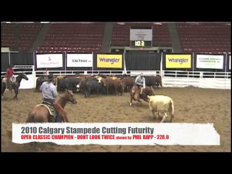 2010 Calgary Stampede Cutting Futurity - Open Clas...