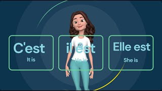 C’est - Il est - elle est #learnfrench #frenchgrammar