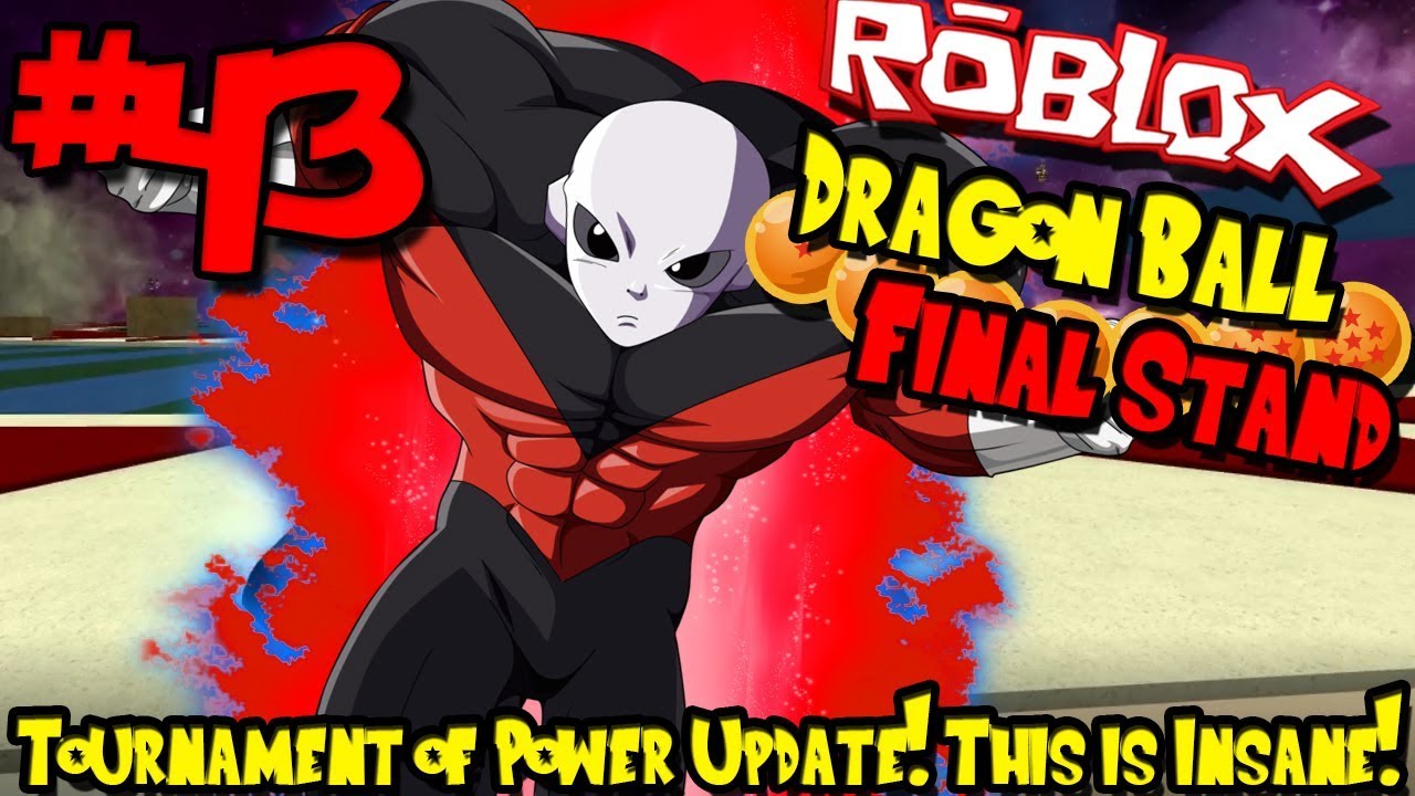 Defeating Jiren Tournament Of Power Update In Dragon Ball Z Final Stand Roblox Ibemaine By Ibemaine - dragon ball final stand tournament of power group roblox