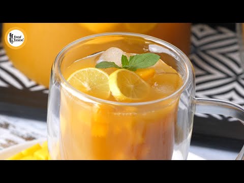 Mango Iced Tea Recipe By Food Fusion