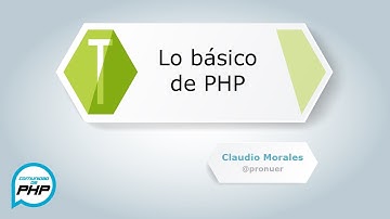 Lo básico de PHP