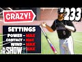 I CHANGED THE SETTINGS TO HIT A 600 FT HOME RUN! MLB The Show 21 | Road To The Show Gameplay #233
