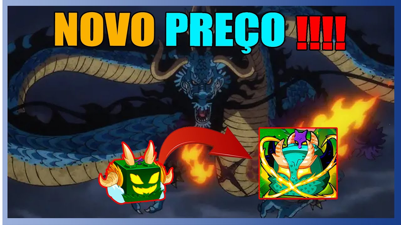 値下げしました！#ＤＲＡＧＯＮ ESSE SERÁ O NOVO PREÇO DA FRUTA DRAGON APÓS O SEU REWORK NO BLOX