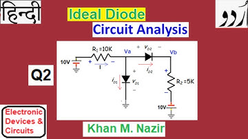 Ideal Diode Circuit Analysis: Circuit with 2 Ideal Diodes || Are these Forward Bias or Reverse Bias?