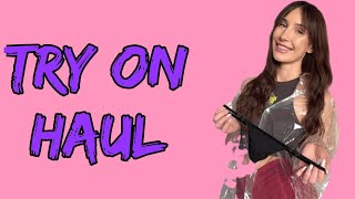 Transparent Lingerie & See-Through Styles Shein 2026 Bikini Try-On Haul