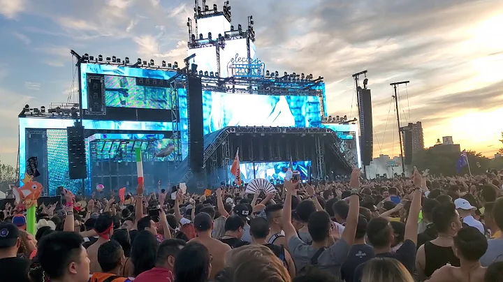 Electric Zoo 2019 main stage Kaskade