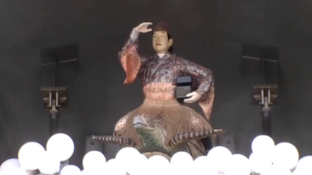 【時計レポNo.15-2】名古屋港水族館「浦島太郎伝説」(からくり作動版)【2014年時点】