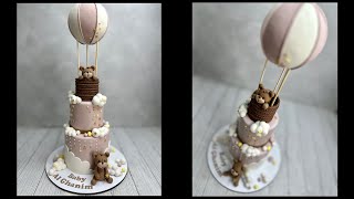 Teddy Bear Hot Air Balloon Cake