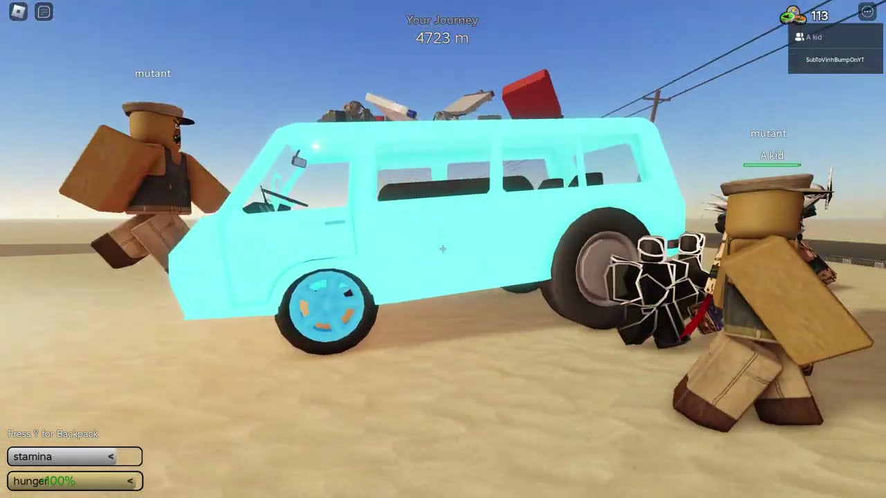Roblox A Dusty Trip 50k Meters